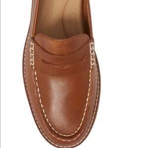 New Sperry Seaport Penny loafer, Tan | size 9